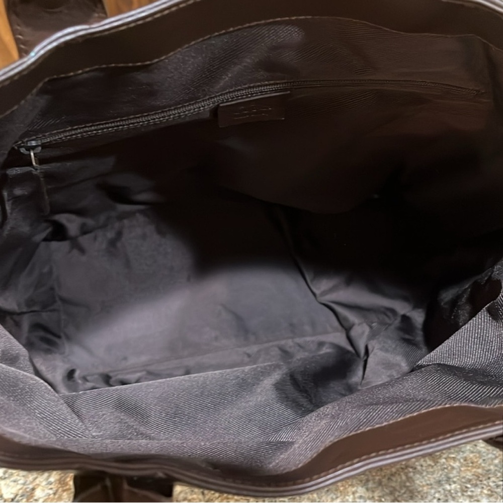 TODAY SALE ONLY - Gucci EUC Monogrammed Shopper Tote Bag - Picture 8 of 11